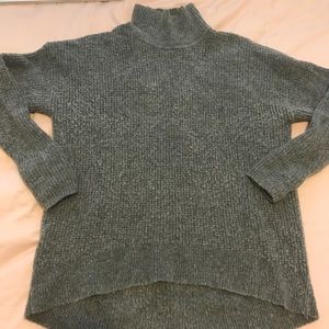 Grey Madewell Turtleneck Sweater